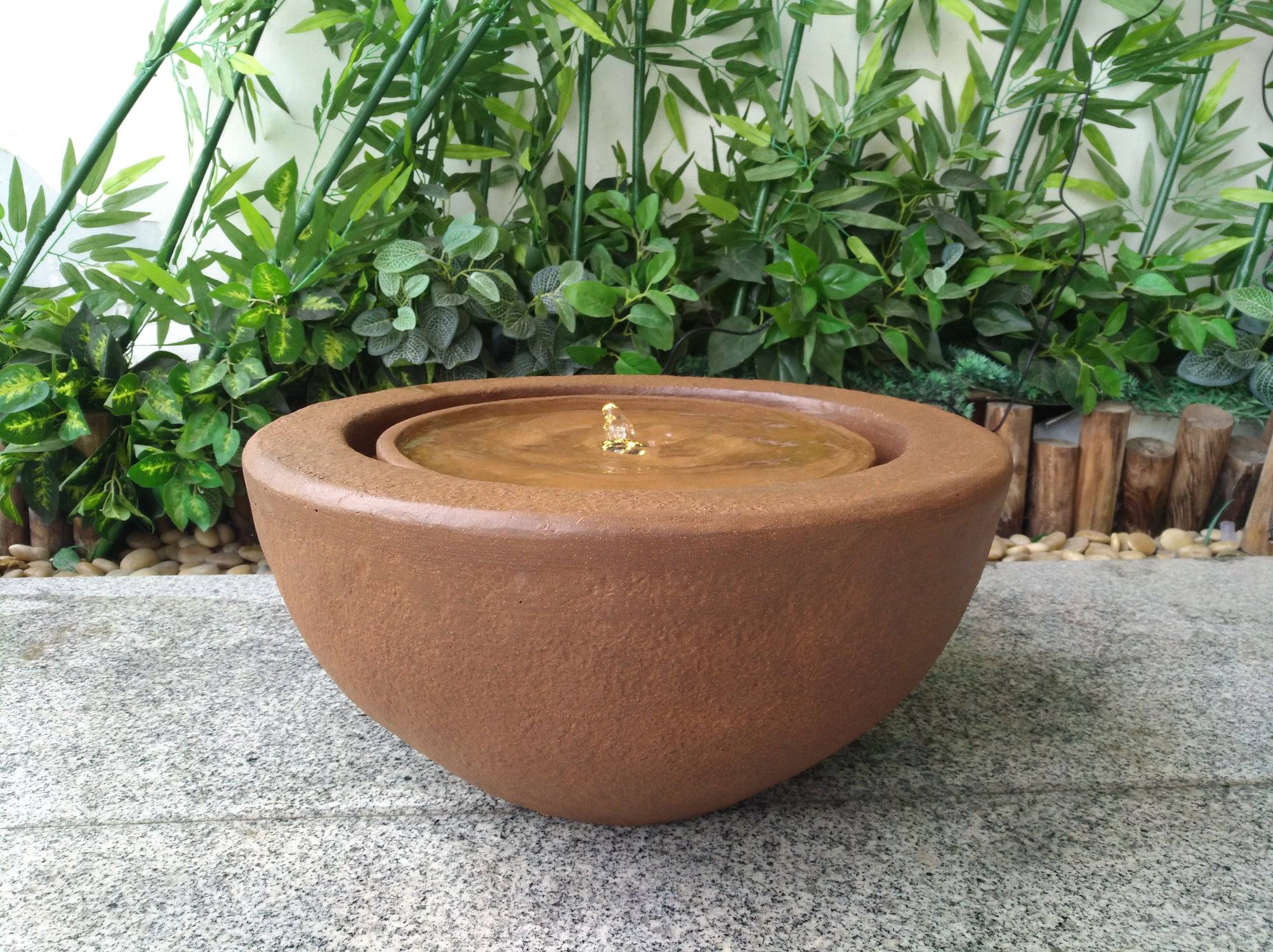 Heissner Water Features Half Ball Rust