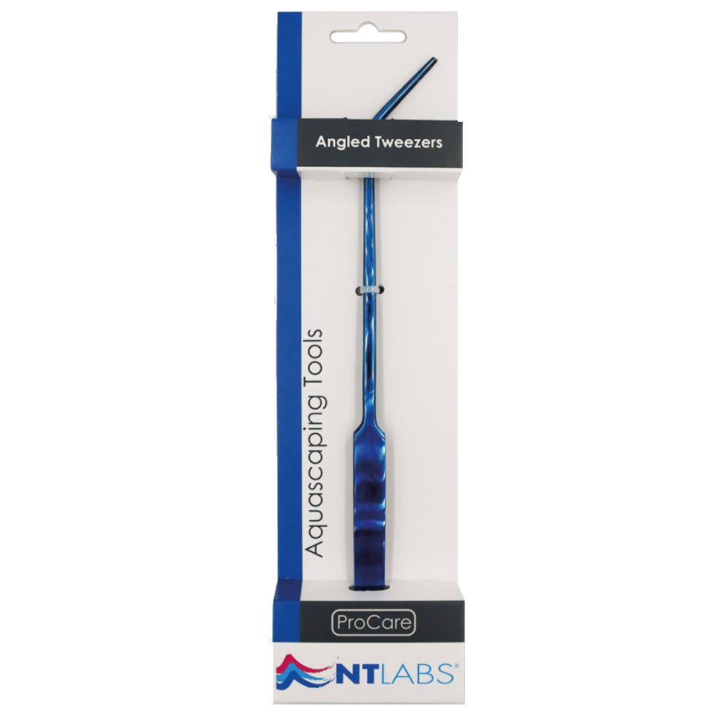 NT Labs ProCare Aquascaping Tools Angled Tweezers