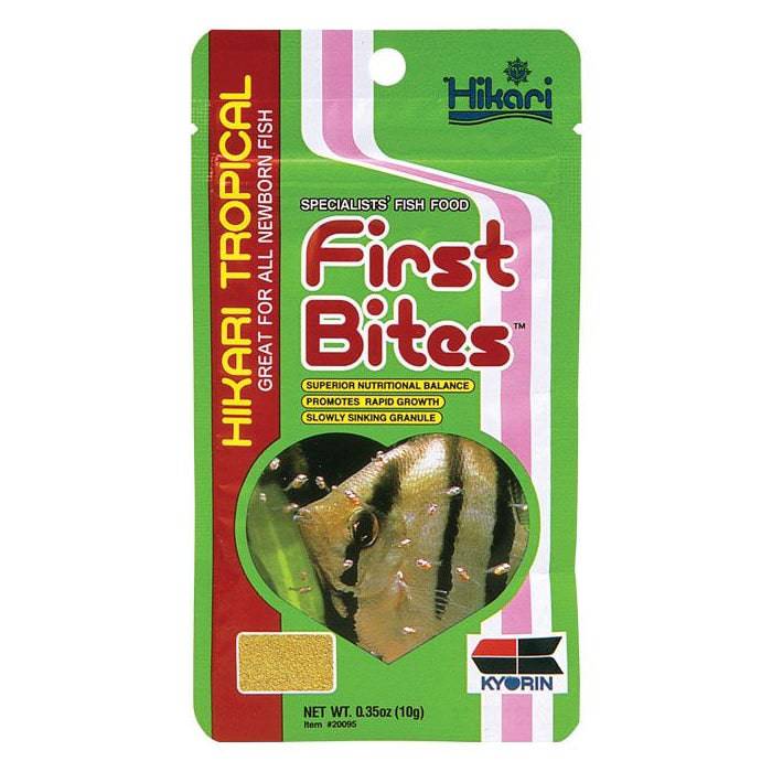 Hikari Tropical Fish Food First Bites Fry Granules 10g - Real Aquatics