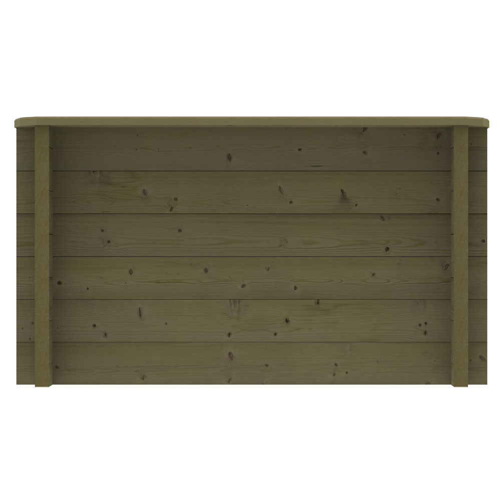 The Garden Timber Company Wooden Fish Ponds 1.5x1.5m 831mm Height 1189L