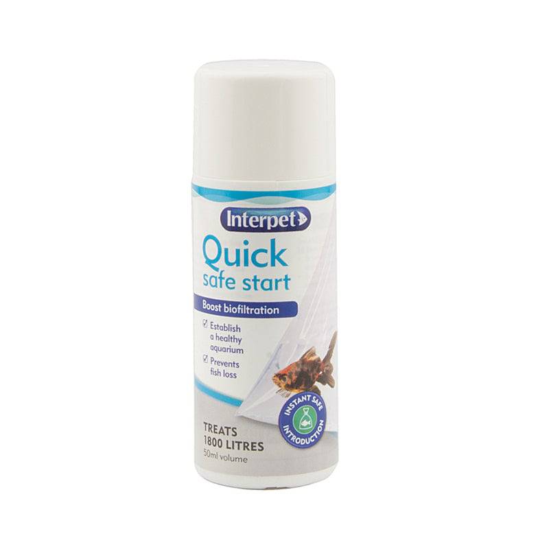 Interpet Quick Safe Start Beneficial Filter Bacteria 50-250ml - Real Aquatics