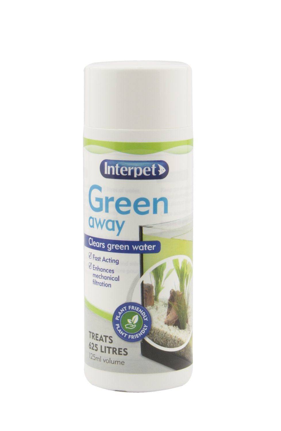 Interpet Green Away for Aquarium 125ml - Real Aquatics