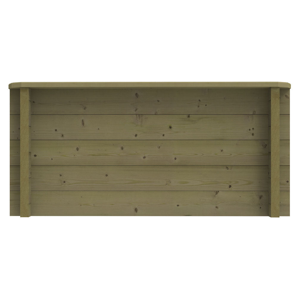 The Garden Timber Company Wooden Fish Ponds 1.5x1m 697mm Height 589L