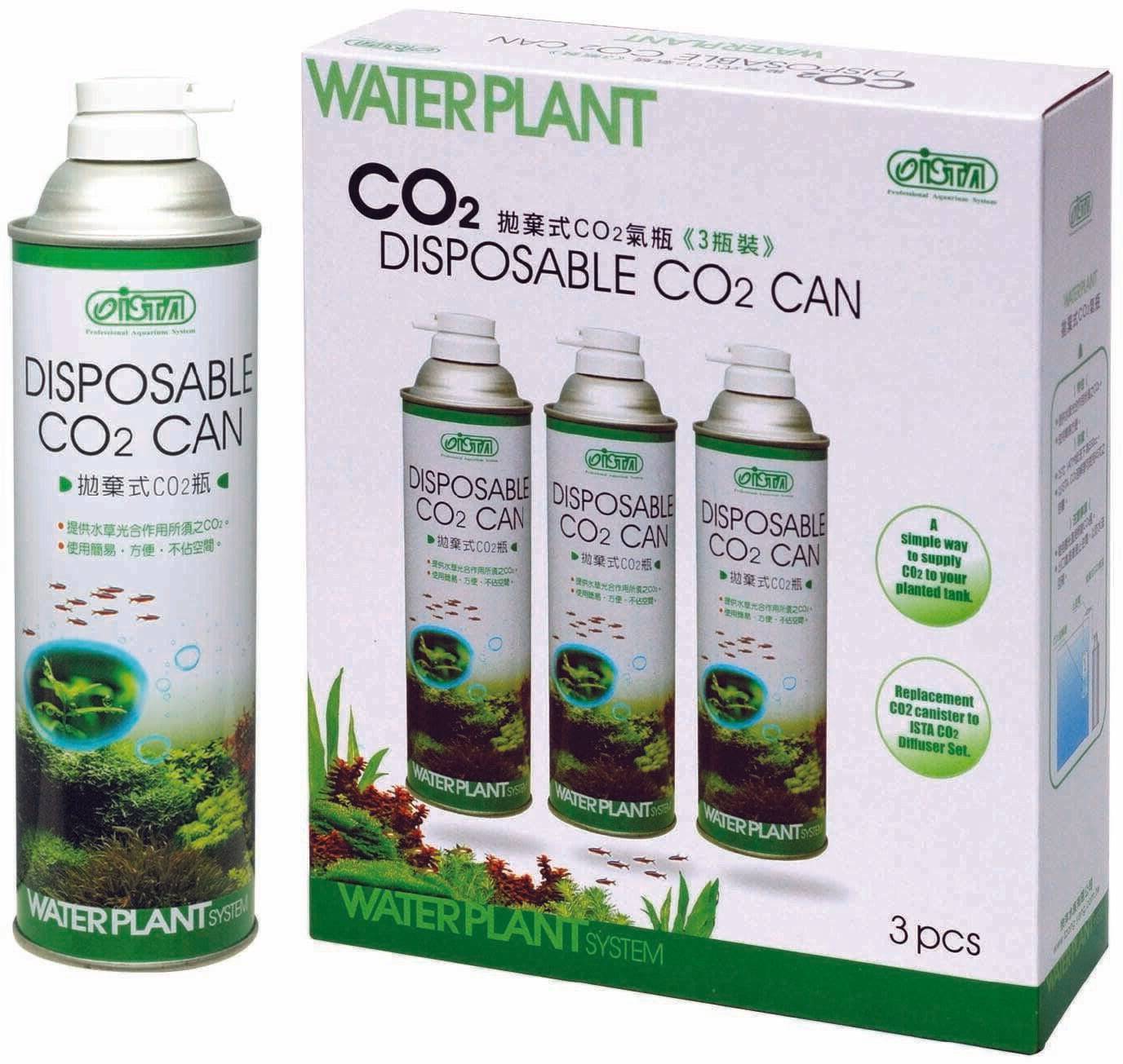 Ista Disposable CO2 Cans Replacements x 3 - Real Aquatics