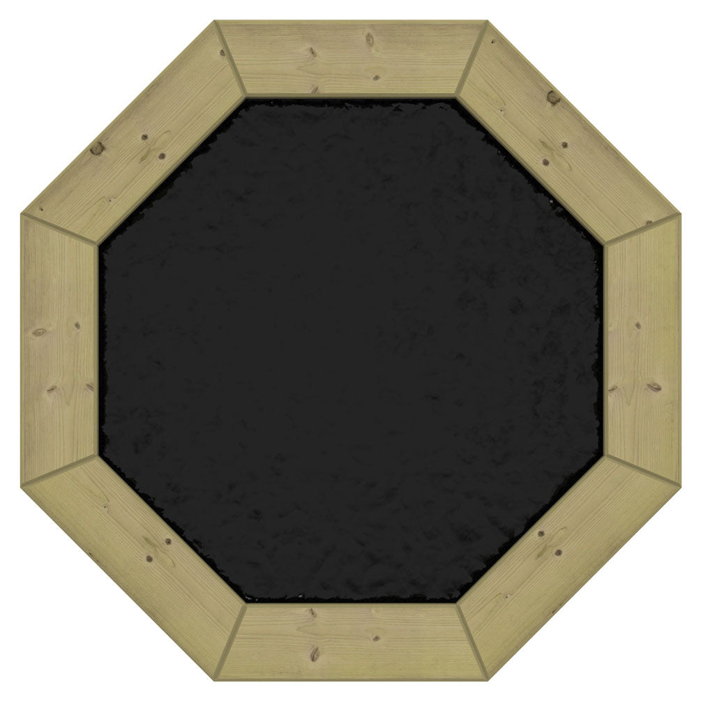 The Garden Timber Company Wooden Fish Ponds 4ft Octagonal 831mm Height 615L