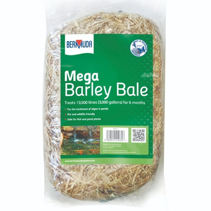 Bermuda Pond Treatments MEGA Barley Straw Bale treats 13500L