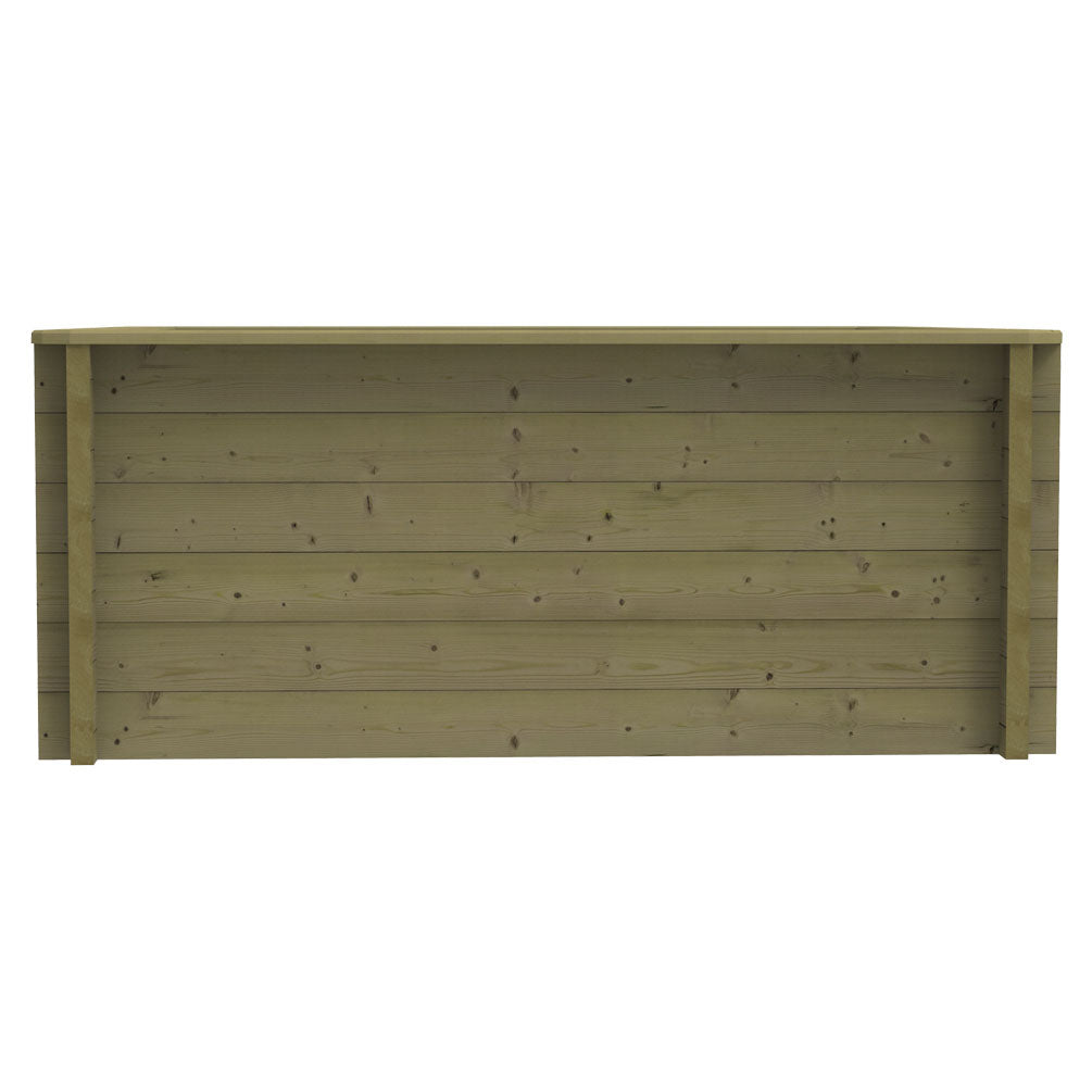 The Garden Timber Company Wooden Fish Ponds 2x2m 831mm Height 2325L