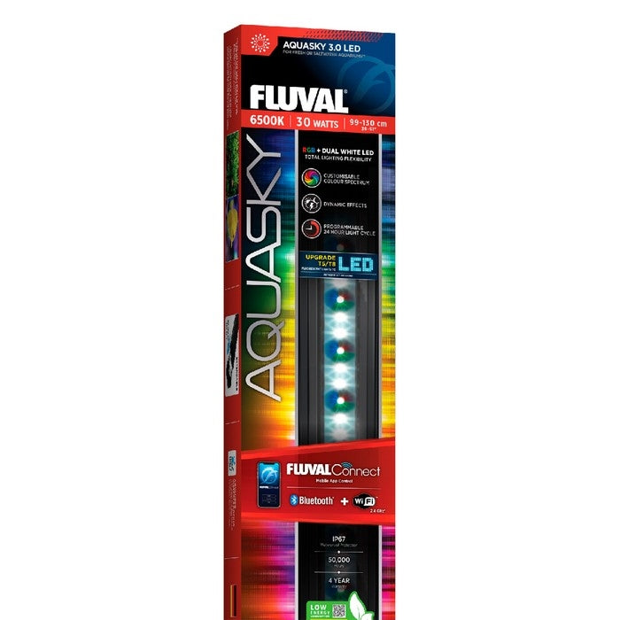 Fluval Aquasky 3.0 LED Aquarium Lighting with WiFi & Bluetooth 7 Sizes