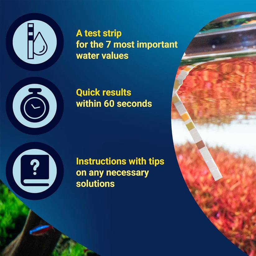 Tetra Test 7 in 1 Aquarium Water Test Kit (50pk)