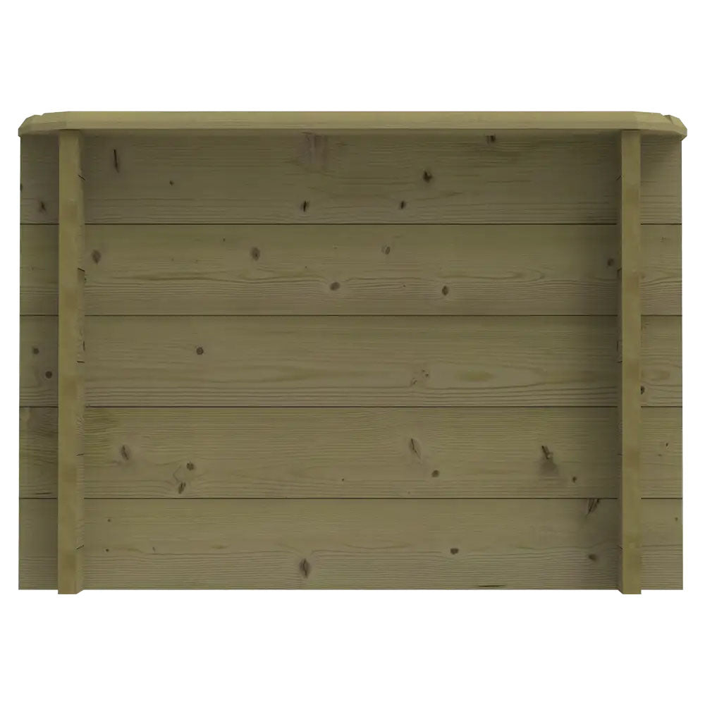The Garden Timber Company Wooden Fish Ponds 1x1m 697mm Height 389L