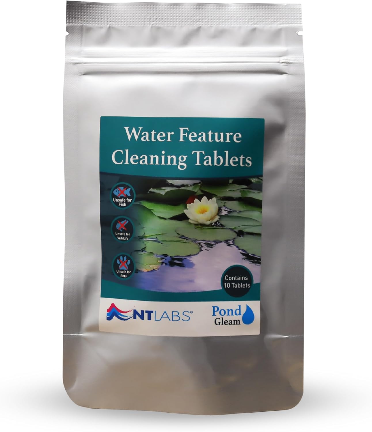 NT Labs Gleam - Water feature Cleaning Tablets