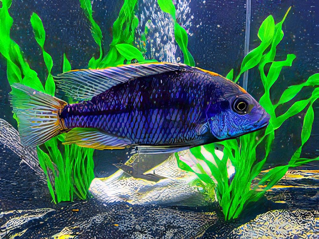 Haplochromis Sulfur Head Malawi African Cichlid