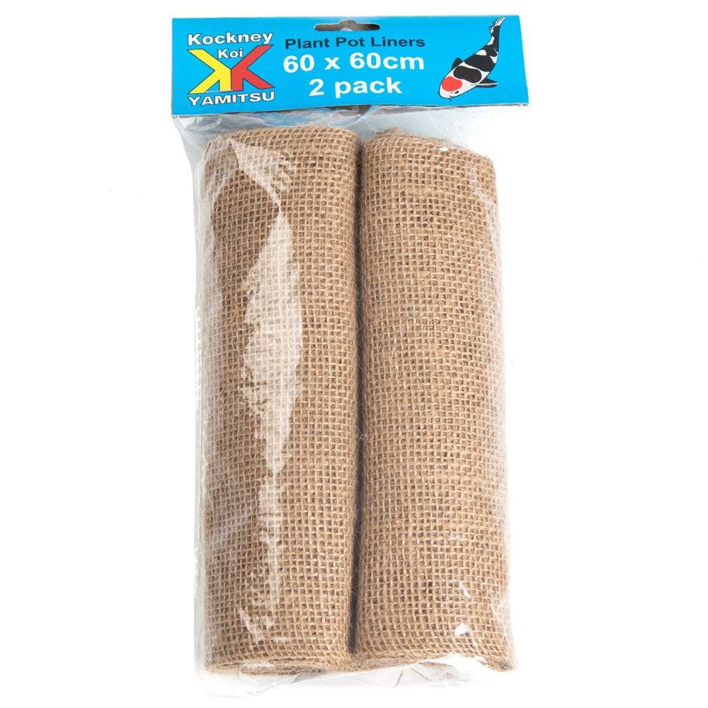 Kockney Koi Hessian Squares Pre-Packs 60 x 60cm 2pk