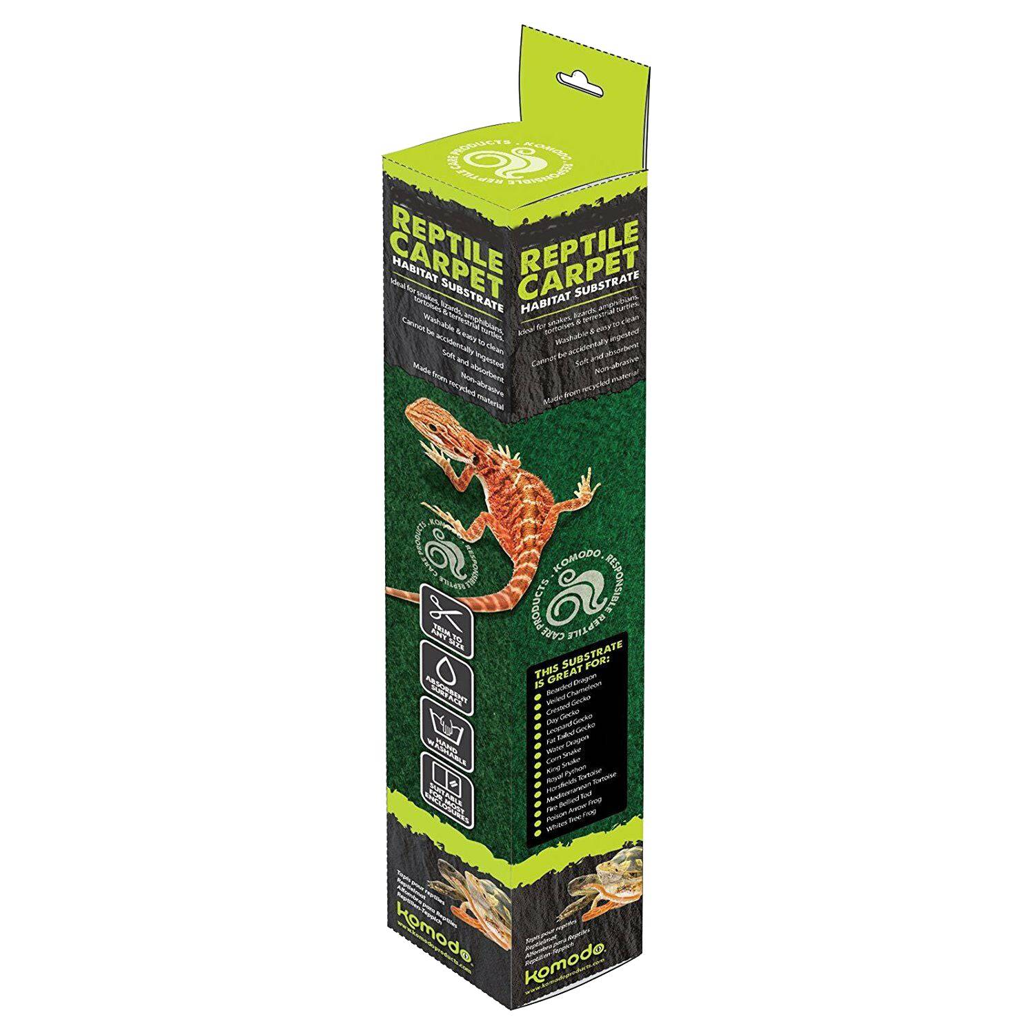 Komodo Reptile Carpet 2 Sizes - Real Aquatics