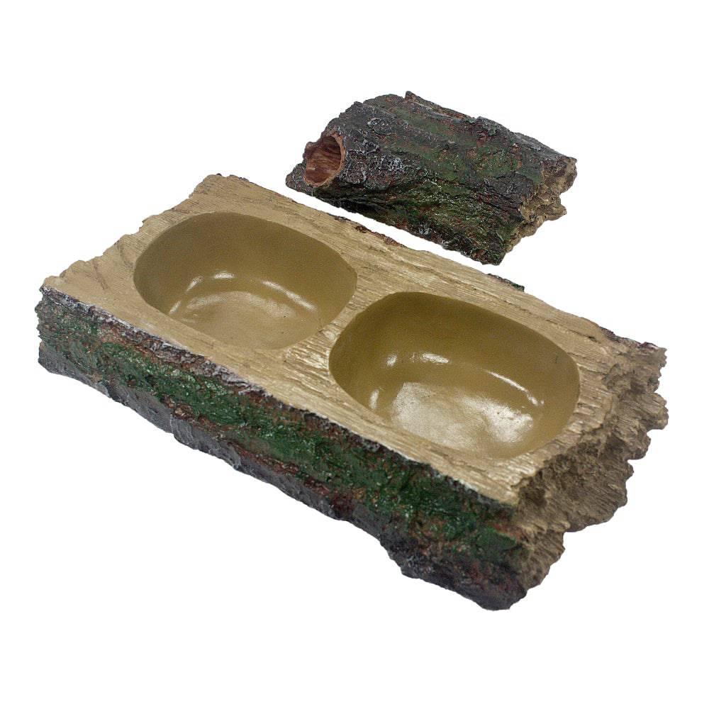 Komodo Reptile Forest Dual Feeder - Real Aquatics