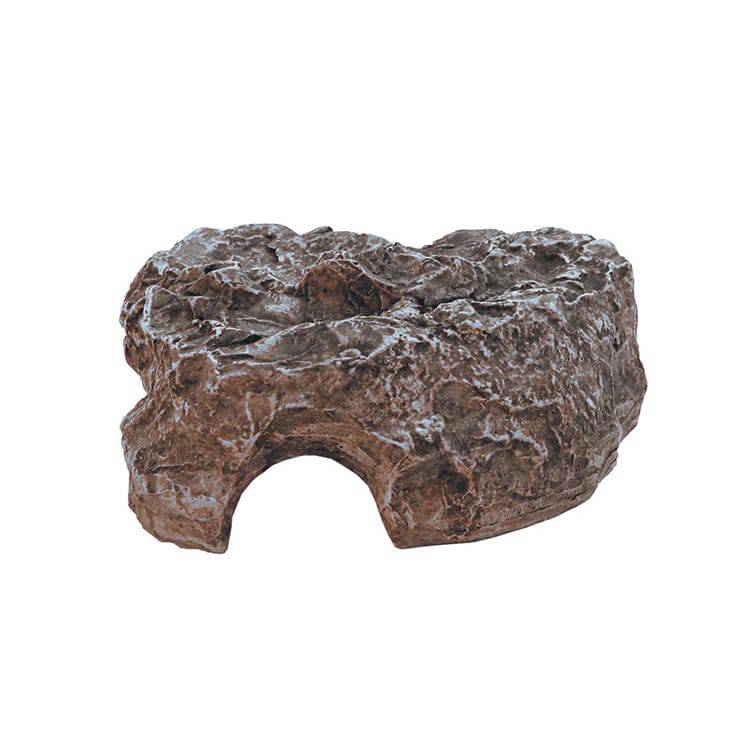 Komodo Reptile Rock Dens Caves Hides Brown 3 Sizes - Real Aquatics