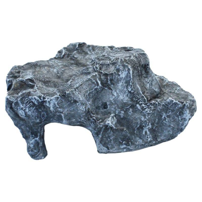 Komodo Reptile Rock Dens Caves Hides Grey 3 Sizes - Real Aquatics