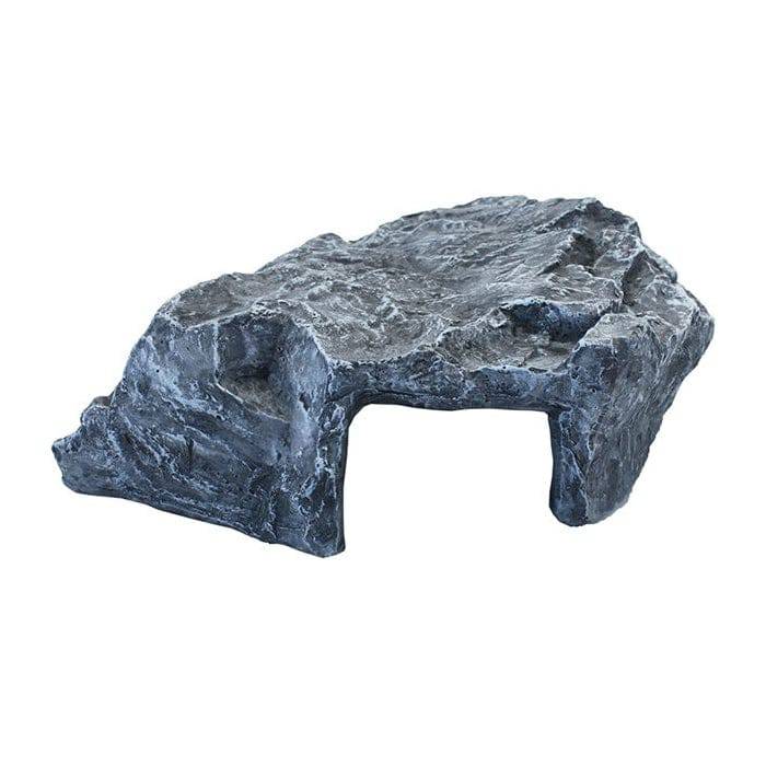 Komodo Reptile Rock Dens Caves Hides Grey 3 Sizes - Real Aquatics