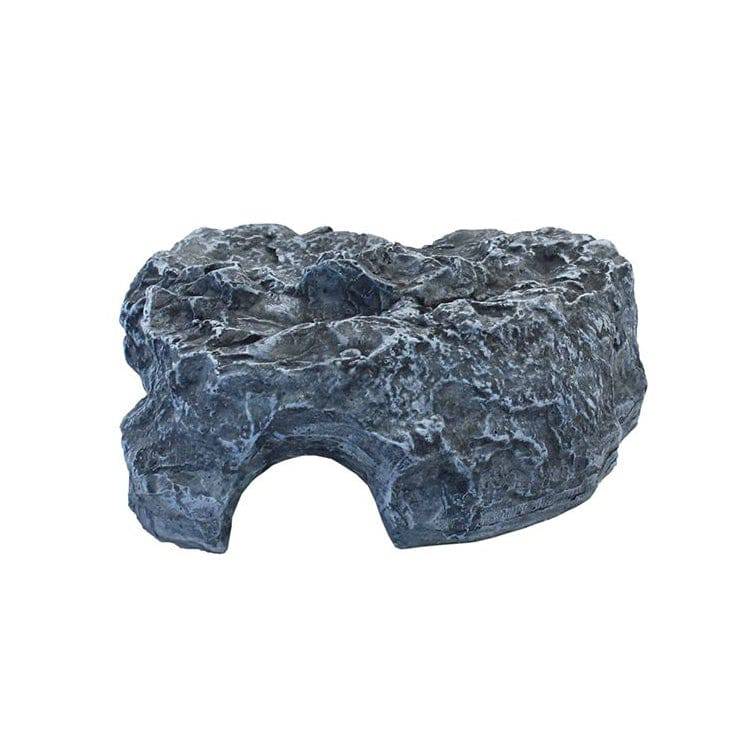 Komodo Reptile Rock Dens Caves Hides Grey 3 Sizes - Real Aquatics