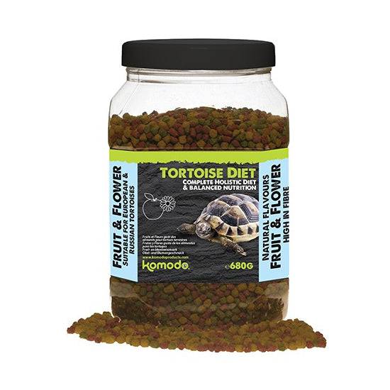 Komodo Tortoise Diet Fruit & Flower Food 680g - Real Aquatics