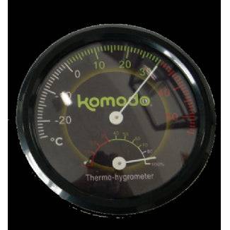 Komodo Combination Gauge Thermometer & Hygrometer Analogue - Real Aquatics