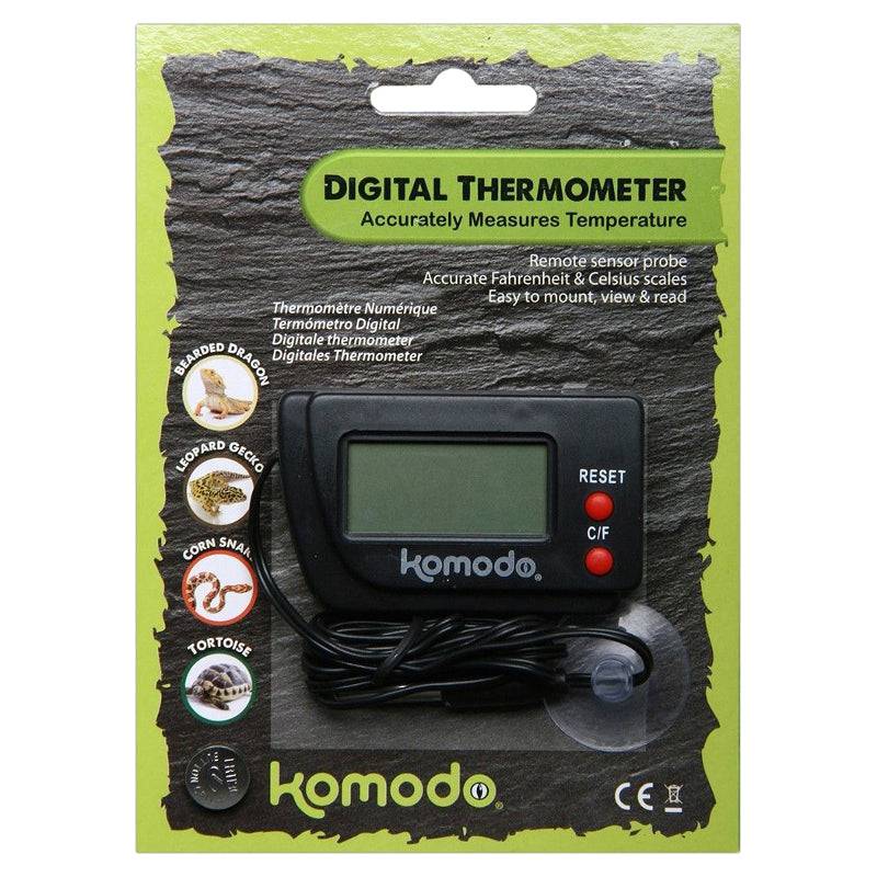 Komodo Digital Thermometer Temperature Monitor - Real Aquatics