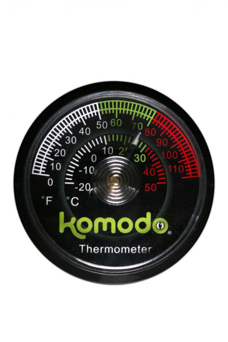 Komodo Reptile Analogue Thermometer - Real Aquatics