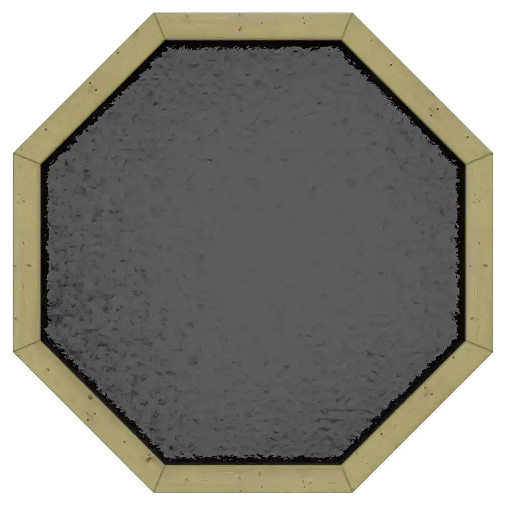 The Garden Timber Company Wooden Fish Ponds 4ft Octagonal 697mm Height 506L