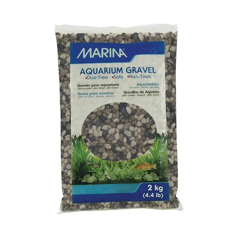 Marina Decorative Aquarium Gravel Grey Tones 2kg