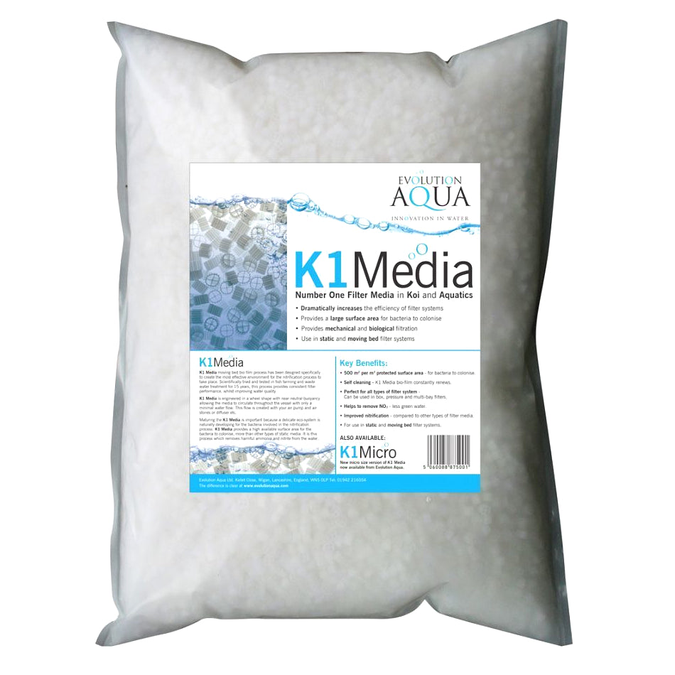 Evolution Aqua K1 Moving Bed Filter Media 25L / 50L