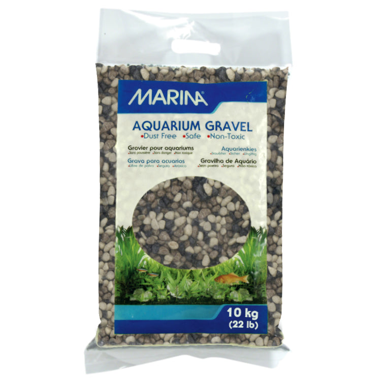Marina Decorative Aquarium Gravel Grey Tones 2/10kg