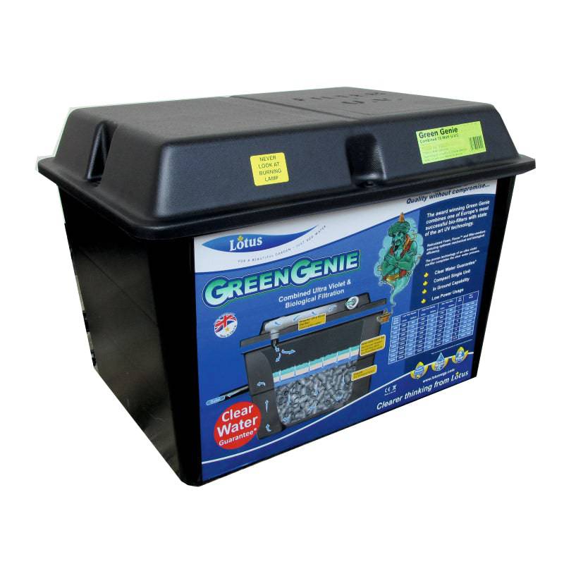 Lotus Green Genie 18000 Pond Filter with 18w UV Steriliser - Real Aquatics