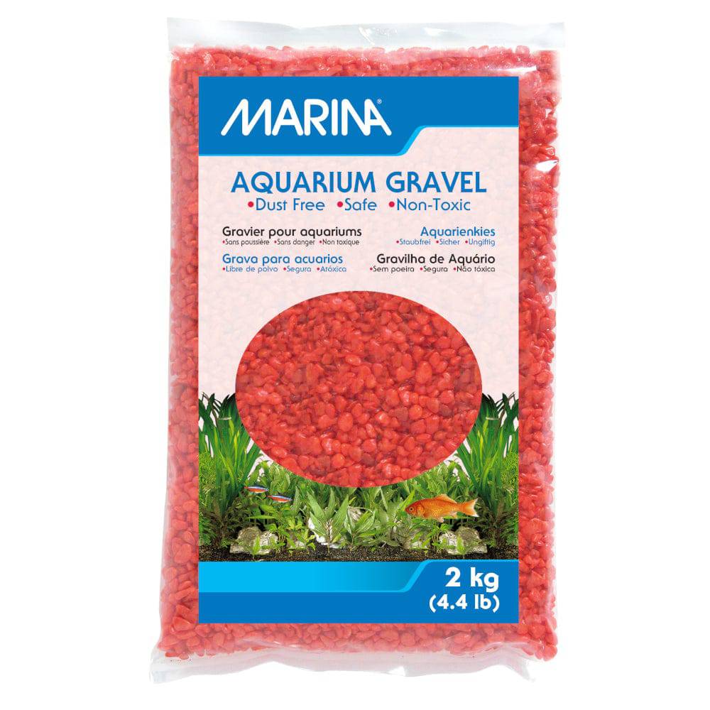 Marina Decorative Aquarium Gravel Orange 2kg