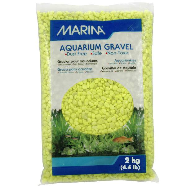 Marina Decorative Aquarium Gravel Yellow 2kg