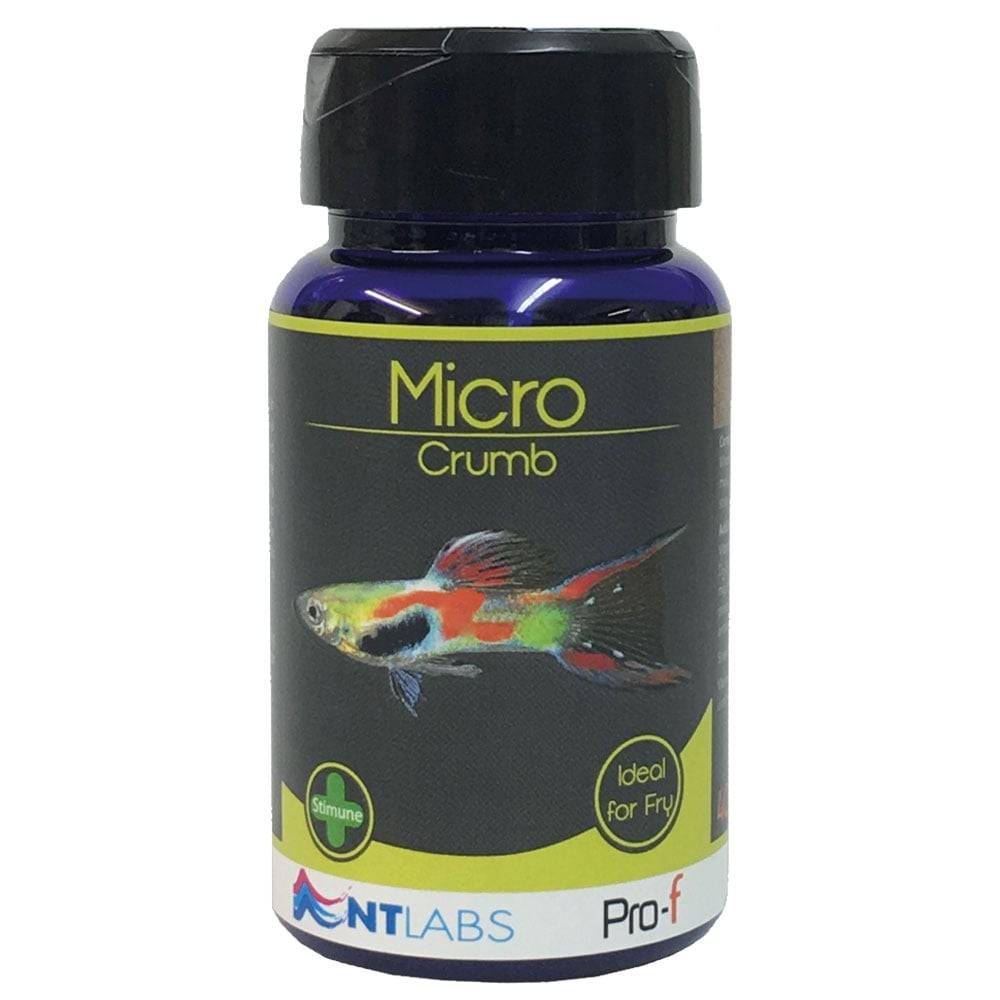 NT Labs Pro-f Micro Crumb Ideal for Fry 40g - Real Aquatics