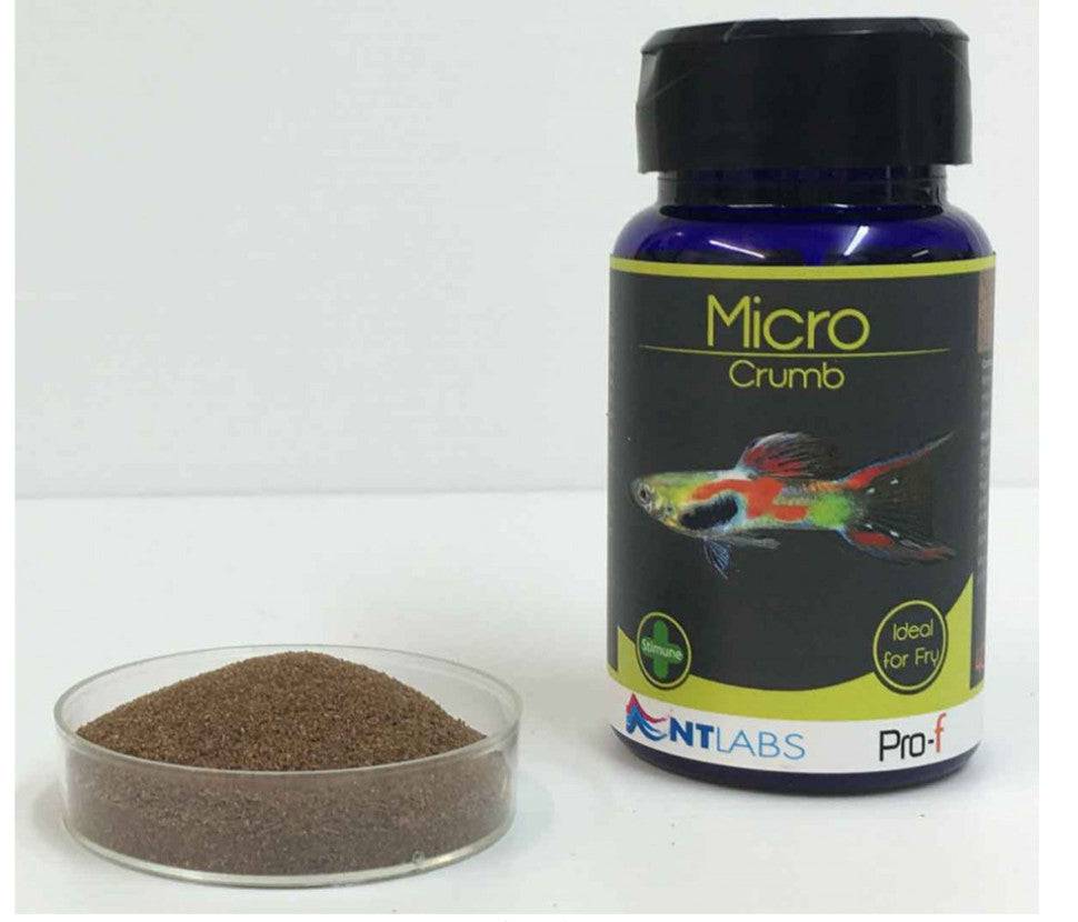 NT Labs Pro-f Micro Crumb Ideal for Fry 40g - Real Aquatics