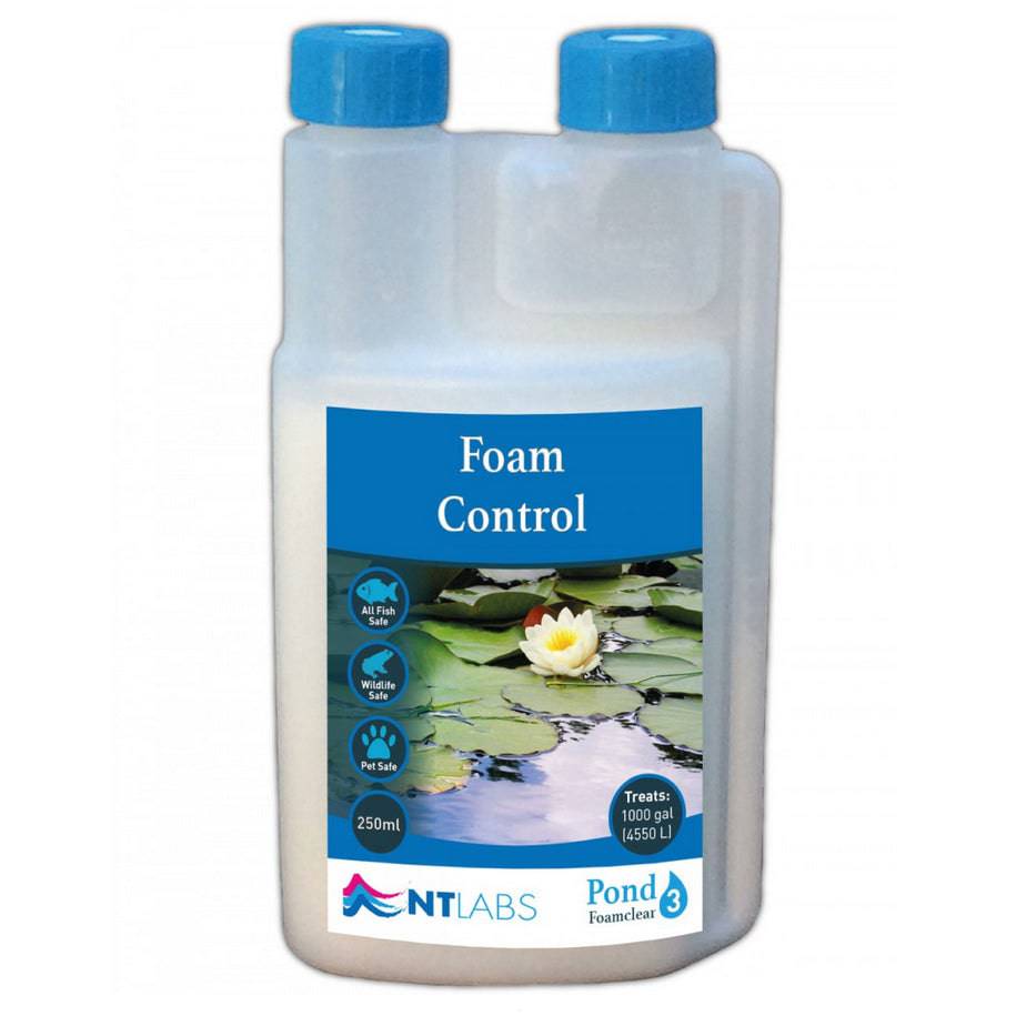 NT Labs Pond FoamClear Foam Control 250/500/1000ml - Real Aquatics