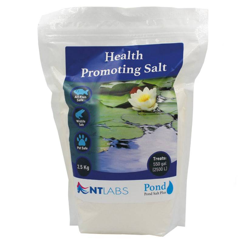 NT Labs Pond Health Promoting Salt Plus 2.5kg - Real Aquatics