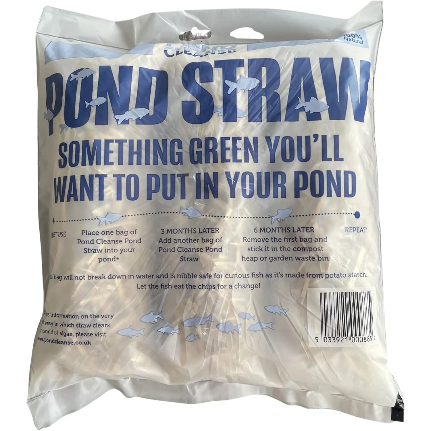Pond Cleanse Barley Straw Bales Triple Pack