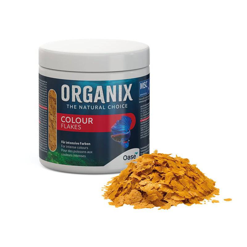 Oase ORGANIX Colour Flakes Fish Food 175-500ml - Real Aquatics