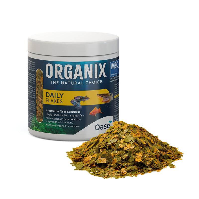 Oase ORGANIX Daily Flakes Fish Food 175-1000ml - Real Aquatics