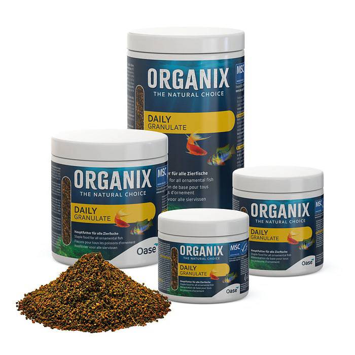 Oase ORGANIX Daily Granulate Granules Fish Food 175-1000ml - Real Aquatics