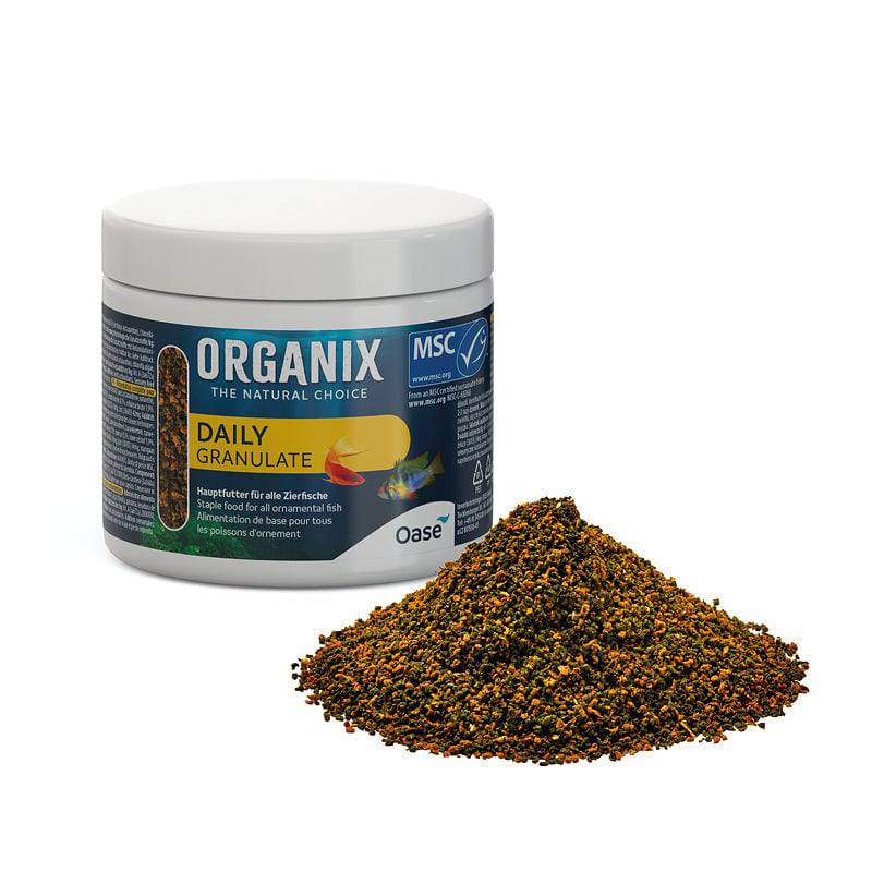 Oase ORGANIX Daily Granulate Granules Fish Food 175-1000ml - Real Aquatics