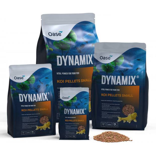 Oase Dynamix Koi Pellets Floating Fish Food Small 3-4mm - Real Aquatics