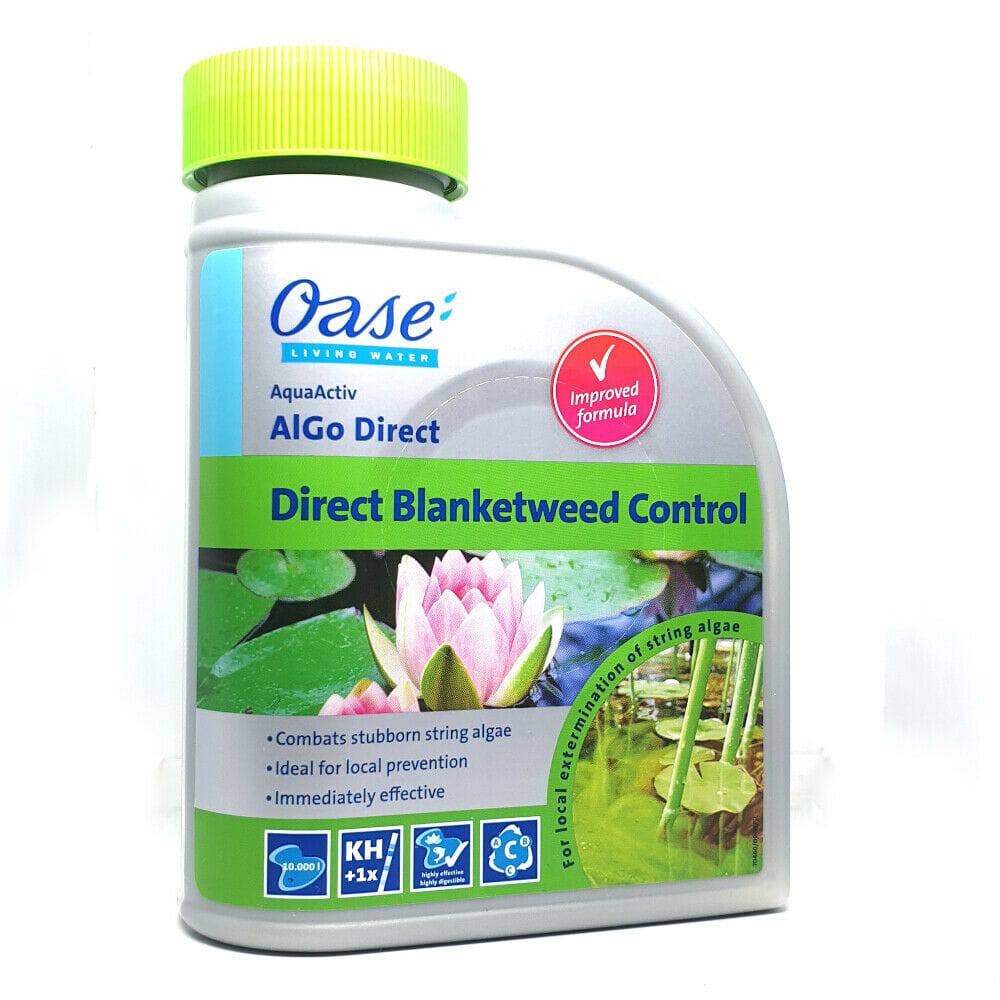 Oase AquaActiv AlGo Direct Blanketweed Control 500ml - Real Aquatics