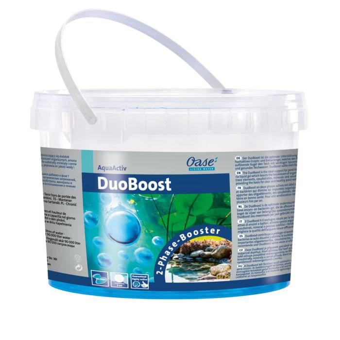 Oase AquaActiv DuoBoost Pond Health Booster 2cm 2500ml/2.5L - Real Aquatics