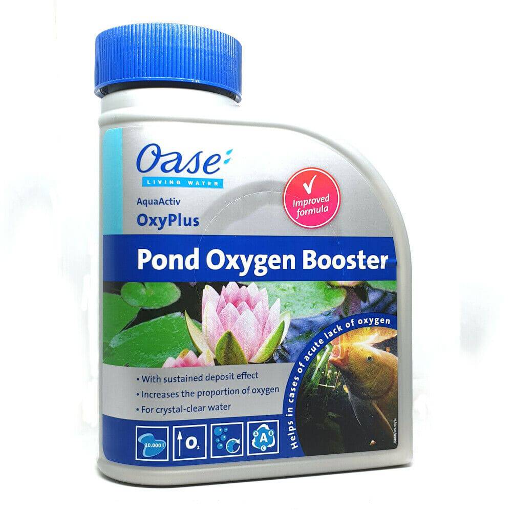 Oase AquaActiv OxyPlus Pond Oxygen Booster 500ml - Real Aquatics