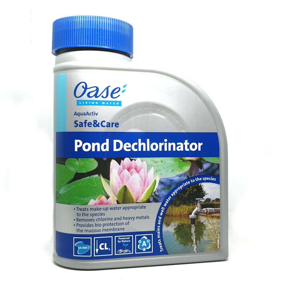 Oase AquaActiv Safe & Care Pond Dechlorinator 500ml - Real Aquatics