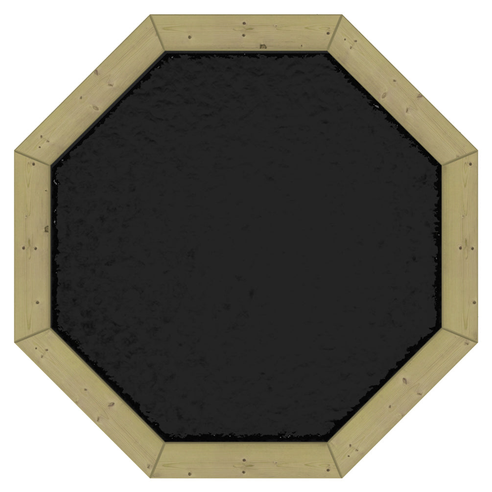 The Garden Timber Company Wooden Fish Ponds 6ft Octagonal 831mm Height 1586L