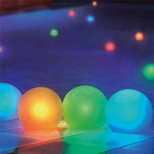 PondXpert PondOrb Solar Floating Lights Colour Mix or White (Set of 4) - Real Aquatics